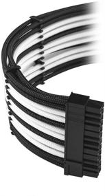 img 3 attached to Кабельный набор CableMod C-Series ModMesh Sleeved Classic для блоков питания Corsair RM Black Label/RMi/RMX (черный + белый)