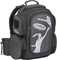 cyureay disc backpack frisbee capacity logo