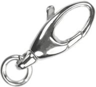 ugems white swivel lobster clasp logo