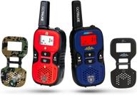 📞 interchangeable kids' talkie walkies with built-in technology logo