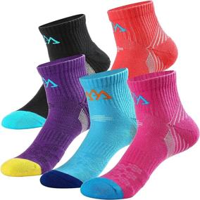 img 1 attached to Innotree 5 Pack Women's Cushioned Hiking Walking Running Socks: Ultimate Comfort for Outdoors