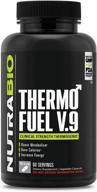 обзор nutrabio thermofuel v9: ультимативный жиросжигатель и формула для похудения для мужчин - 180 капсул! логотип