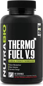 img 2 attached to Обзор NutraBio ThermoFuel V9: Ультимативный жиросжигатель и формула для похудения для мужчин - 180 капсул!