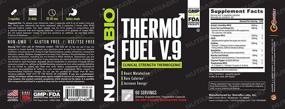 img 1 attached to Обзор NutraBio ThermoFuel V9: Ультимативный жиросжигатель и формула для похудения для мужчин - 180 капсул!