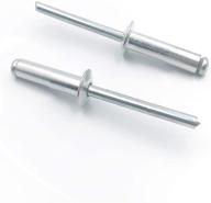 🔩 100pcs aluminum rivets 12.7mm by ispinner logo