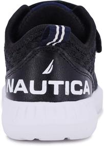 img 2 attached to Nautica Kids Boys Fashion Sneaker: Stylish Athletic Running Shoe with Easy One-Strap Closure (Toddler/Little Kid)