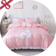 softta bedding princess ruffled bownot logo