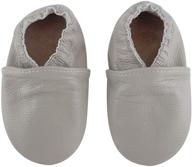 👶 ultimate comfort for little feet: soft leather baby moccasins - perfect first walker shoes logo