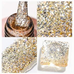 img 3 attached to Набор для маникюра Supwee Glitter Starter с бриллиантовым эффектом