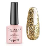 набор для маникюра supwee glitter starter с бриллиантовым эффектом логотип