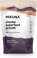 🌱 premium mikuna chocho superfood protein: vegan, gluten-free, low carb, with superior bioavailability - non-isolate, 15 servings logo