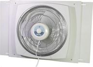 air king 9155 window 🌬️ fan: powerful 16-inch cooling device in white logo