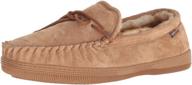 lamo mens shoes moccasin chocolate logo