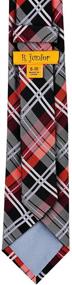 img 1 attached to Retreez Elegant Tartan Plaid Microfiber Boys' Accessories for Neckties