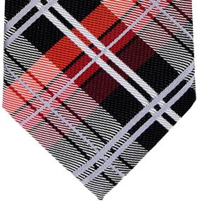 img 2 attached to Retreez Elegant Tartan Plaid Microfiber Boys' Accessories for Neckties