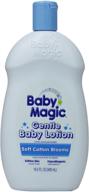 soft cotton blooms baby magic gentle 👶 baby lotion – 16.5 ounces, ideal for sensitive skin logo