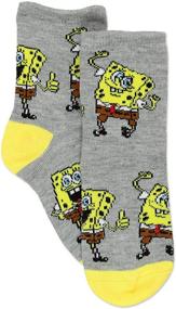 img 2 attached to 🧽 Носки для мальчиков Spongebob в упаковке для малышей: веселая и яркая обувь для маленьких ножек.