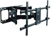 📺 enhanced viewing experience with premium mount - heavy duty dual arm articulating tv wall mount bracket for lg um8070pua 86" class hdr 4k uhd smart ips led tv 86um8070pua tilt & swivel with reduced glare - buy smart! logo