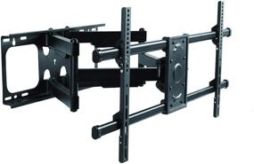 img 4 attached to 📺 Enhanced Viewing Experience with Premium Mount - Heavy Duty Dual Arm Articulating TV Wall Mount Bracket for LG UM8070PUA 86" Class HDR 4K UHD Smart IPS LED TV 86UM8070PUA Tilt & Swivel with Reduced Glare - Buy Smart!