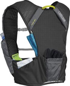 img 2 attached to 🏃 CamelBak Nano Running Hydration Vest - Premium Running Accessories - Breathable 3D Micro Mesh - Dual Adjustable Sternum Straps - Secure Phone Pocket - Ample Fuel and Gear Storage - 34 Ounce