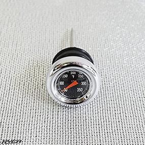 img 1 attached to 🛢️ MIDUSA 88019 Oil Tank Filler Plug: The Ultimate Temperature Gauge for Big Twin and SportsterSportster