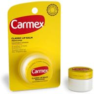 👄 carmex classic medicated lip balm (pack of 3) – 0.25 oz | hydrating lip relief for dry lips logo