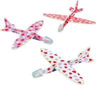❤️ heart print mini valentines gliders logo