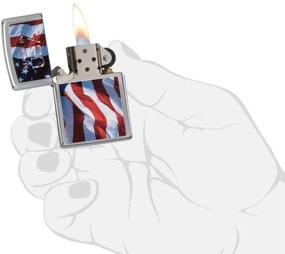 img 1 attached to Show Your Patriotism with Zippo American Flag Lighters