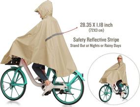 img 2 attached to Resuable Bicycle Camping Reflective Yellow Outdoor Recreation for Outdoor Clothing