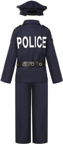 img 3 attached to 👮 Halloween Police Costume Uniform by Neilyoshop