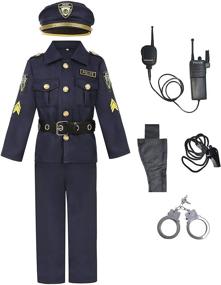 img 4 attached to 👮 Halloween Police Costume Uniform by Neilyoshop