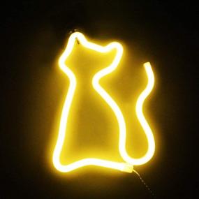 img 2 attached to Cat Neon Light