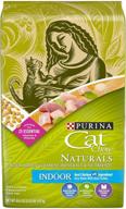 🐱 purina cat chow naturals indoor dry cat food - натуральная пища для кошек в помещении - настоящая курица и индейка, контроль проблем с шерстью, контроль веса. логотип