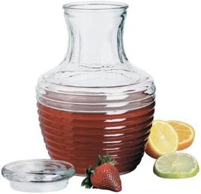 img 1 attached to 🥤 Anchor Hocking Chiller Glass Pitcher with Lid, 64-Ounce: Keep Your Beverages Refreshingly Cold