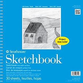 img 3 attached to 🗒️ Strathmore Kids Spiral Sketch Book, 12x12 - 30 Sheets