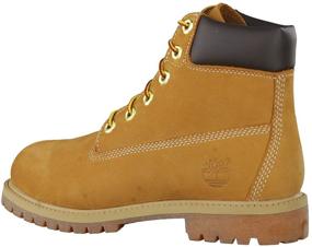 img 2 attached to 🥾 Детская/подростковая Timberland 6" Водонепроницаемый Ботинок "Премиум": Надёжная обувь для приключений в любую погоду.