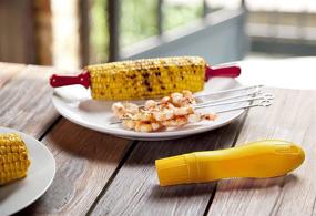 img 3 attached to 🌽 ZYLISS Corn Holders: Safely Enjoy Corn on the Cob with Ease!