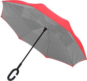 img 1 attached to RainCaper Inside Out Windproof Reverse Opening Handsfree Umbrellas