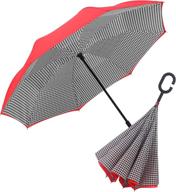 raincaper inside out windproof reverse opening handsfree umbrellas logo