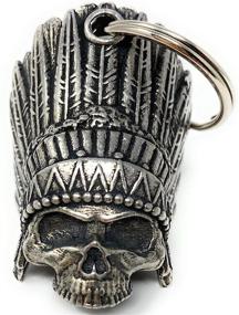 img 3 attached to Indian Skull Motorcycle Biker Accessory