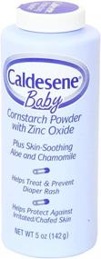 img 2 attached to 👶 Caldesene Baby Cornstarch Powder With Zinc Oxide 5 oz (Bundle of 2)