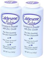 👶 caldesene baby cornstarch powder with zinc oxide 5 oz (bundle of 2) logo