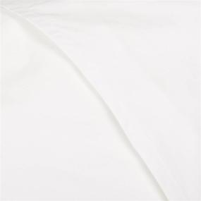 img 2 attached to 🛏️ Pinzon Egyptian Cotton Sateen Hotel Stitch Sham - Standard, Silver Grey - High-Quality 400-Thread Count by Amazon Brand