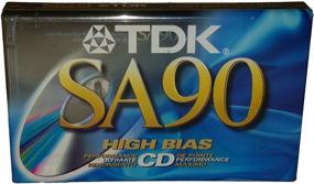 img 2 attached to 🎧 Улучшите свой звуковой опыт с пустыми аудиокассетами TDK SA 90 Super Avilyn High Bias Ultimate CD Performance - 4 штуки