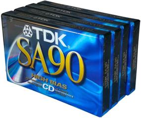 img 3 attached to 🎧 Enhance Your Audio Experience with TDK SA 90 Super Avilyn High Bias Ultimate CD Performance Blank Audio Cassettes - 4 Pack