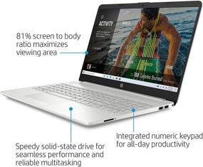 img 1 attached to 💻 Новейший ноутбук HP 15 15,6 дюймов Full HD, с процессором Intel Quad-Core i5-1135G7 до 4,2 ГГц (имеет лучшую производительность, чем i7-1065G7), 16 ГБ оперативной памяти DDR4, 1 ТБ PCIe SSD, AC WiFi, Bluetooth 5.0, веб-камера, порт Type-C, Windows 10, 64 ГБ флеш-накопитель.