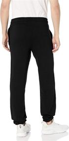 img 2 attached to Optimized Powerblend Relaxed Elastic Bottom Pants for Men by Champion