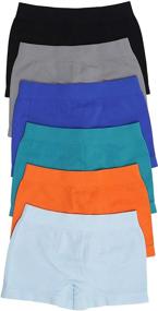 img 3 attached to 🩲 Seamless Boxer Briefs with Stripes - Boys' Clothing