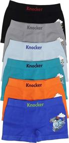 img 2 attached to 🩲 Seamless Boxer Briefs with Stripes - Boys' Clothing
