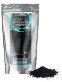 img 4 attached to 2 lb Organic Activated Charcoal Powder - Smart Solutions: USDA Certified, Food Grade, Non-GMO, Vegan - No Fillers - 100% Pure for Teeth Whitening, Facial Masks, Detoxing